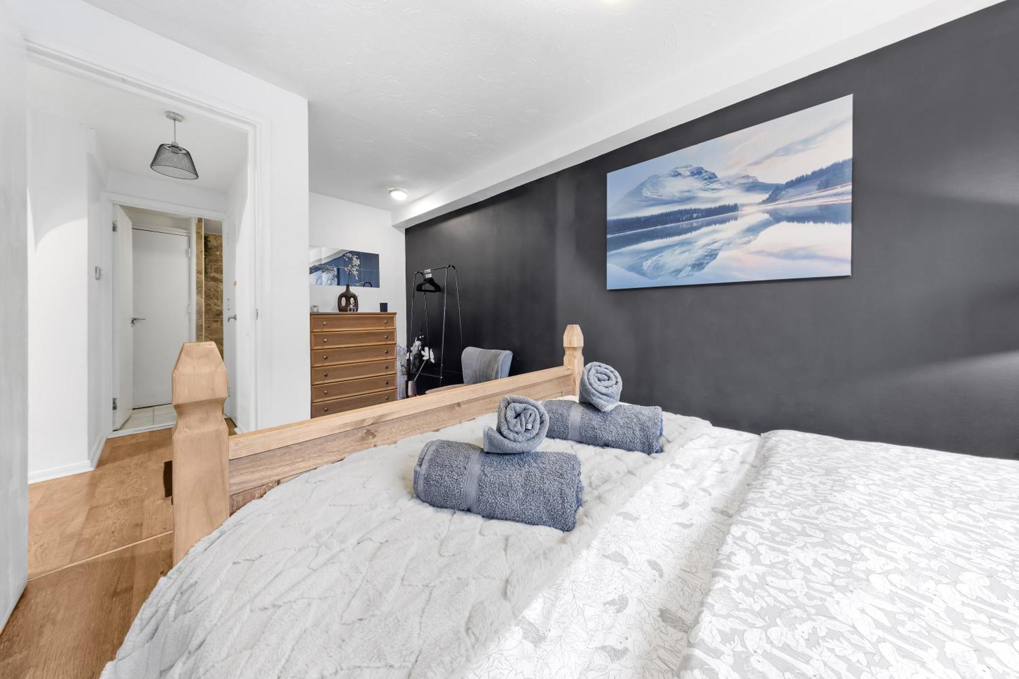 Quirky Canary 2Bed, Free Parking, Smart Tv & Games Londres Exterior foto